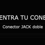 Conector JACK doble