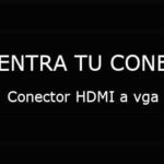 Conector HDMI a vga