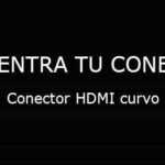Conector HDMI curvo