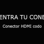 Conector HDMI codo