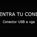 Conector USB a vga