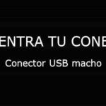 Conector USB macho