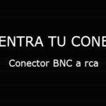 Conector BNC a rca